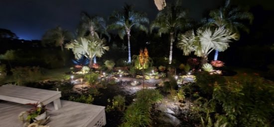 An example of our outdoor lighting installations